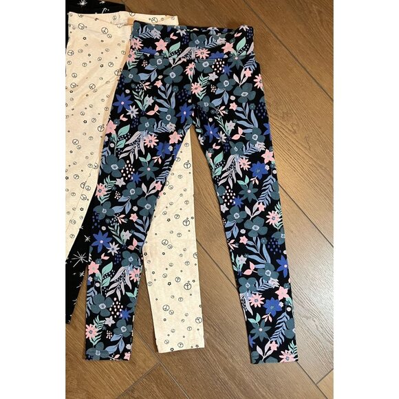 Mixed Brand Girls Graphic Print Leggings Place, Old Navy, Justice Size L (10/12) - Picture 6 of 9